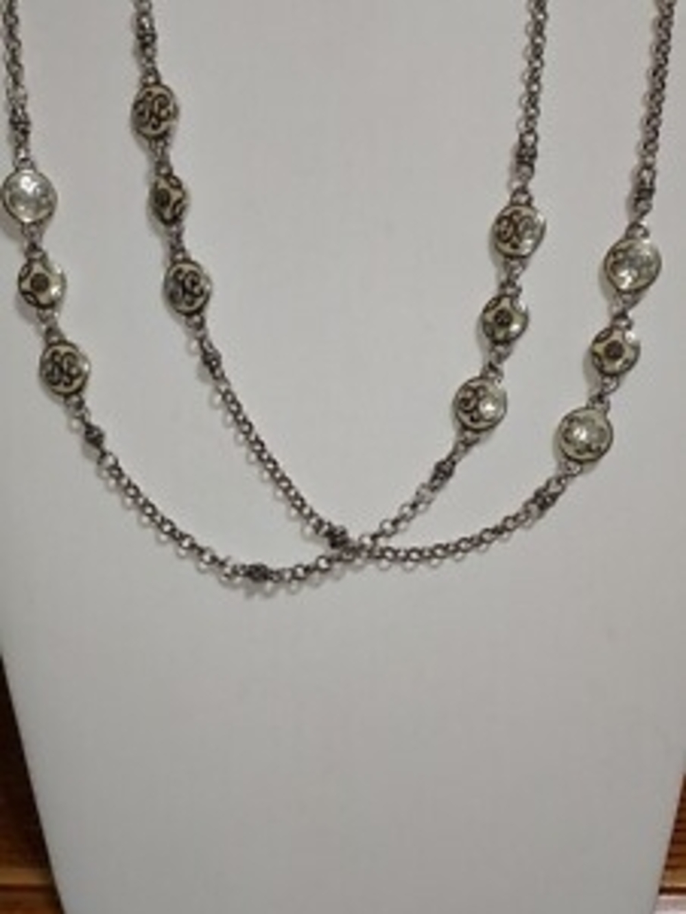 Brighton multi-strand chain station necklace